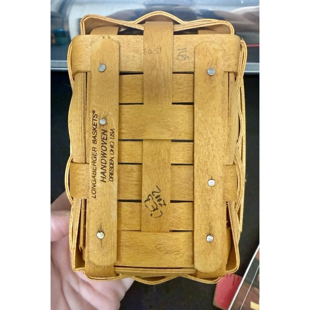 Longaberger candle basket